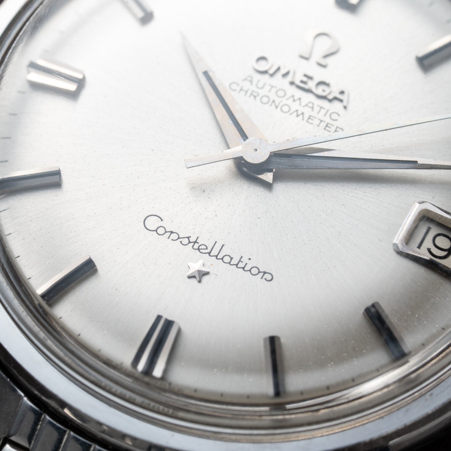 Omega Constellation Automatic Dog Leg Onyx Indicies Ref 14902 from 1962