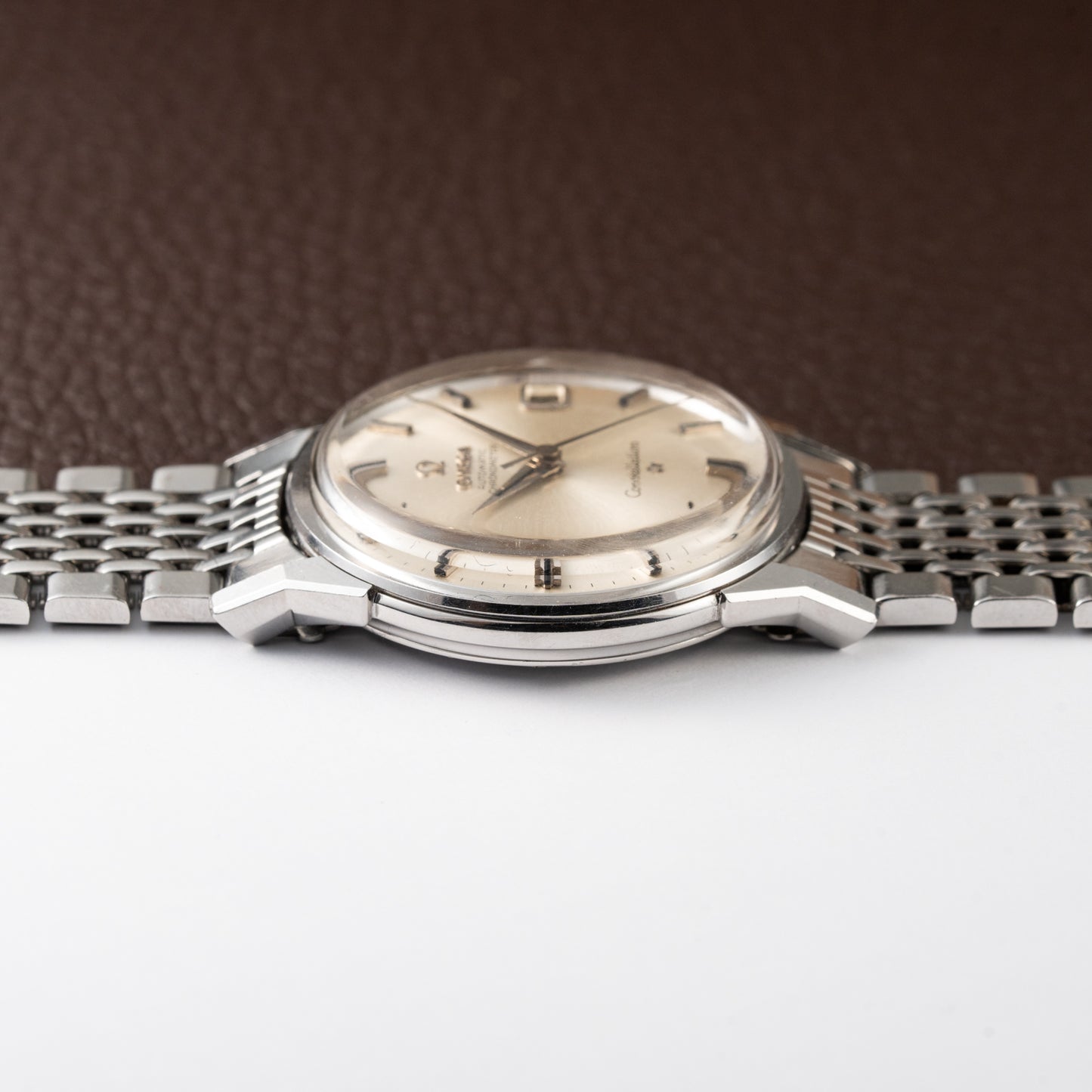 Omega Constellation Automatic Dog Leg Onyx Indicies Ref 14902 from 1962