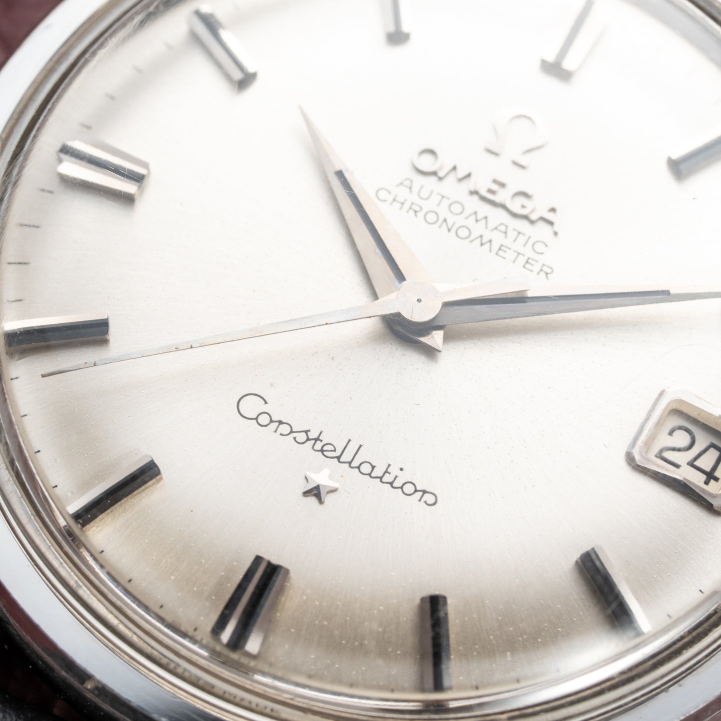 Omega Constellation Automatic Dog Leg Onyx Indicies Ref 14902 from 1962