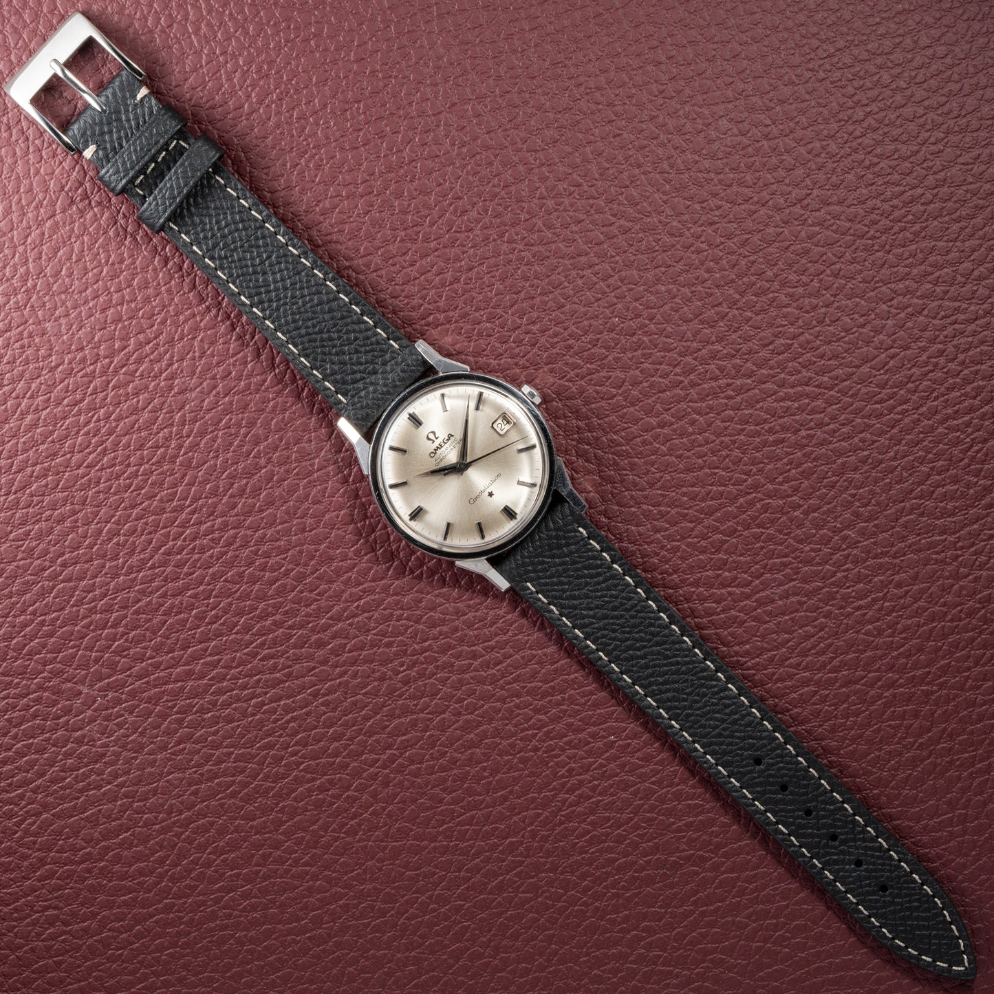 Omega Constellation Automatic Dog Leg Onyx Indicies Ref 14902 from 1962