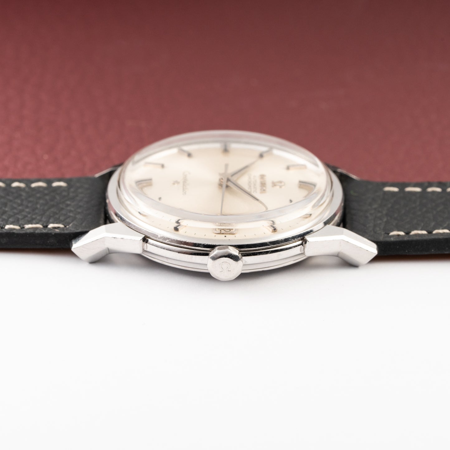 Omega Constellation Automatic Dog Leg Onyx Indicies Ref 14902 from 1962