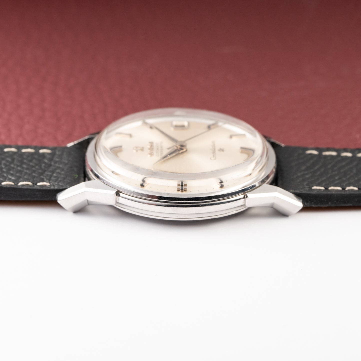 Omega Constellation Automatic Dog Leg Onyx Indicies Ref 14902 from 1962