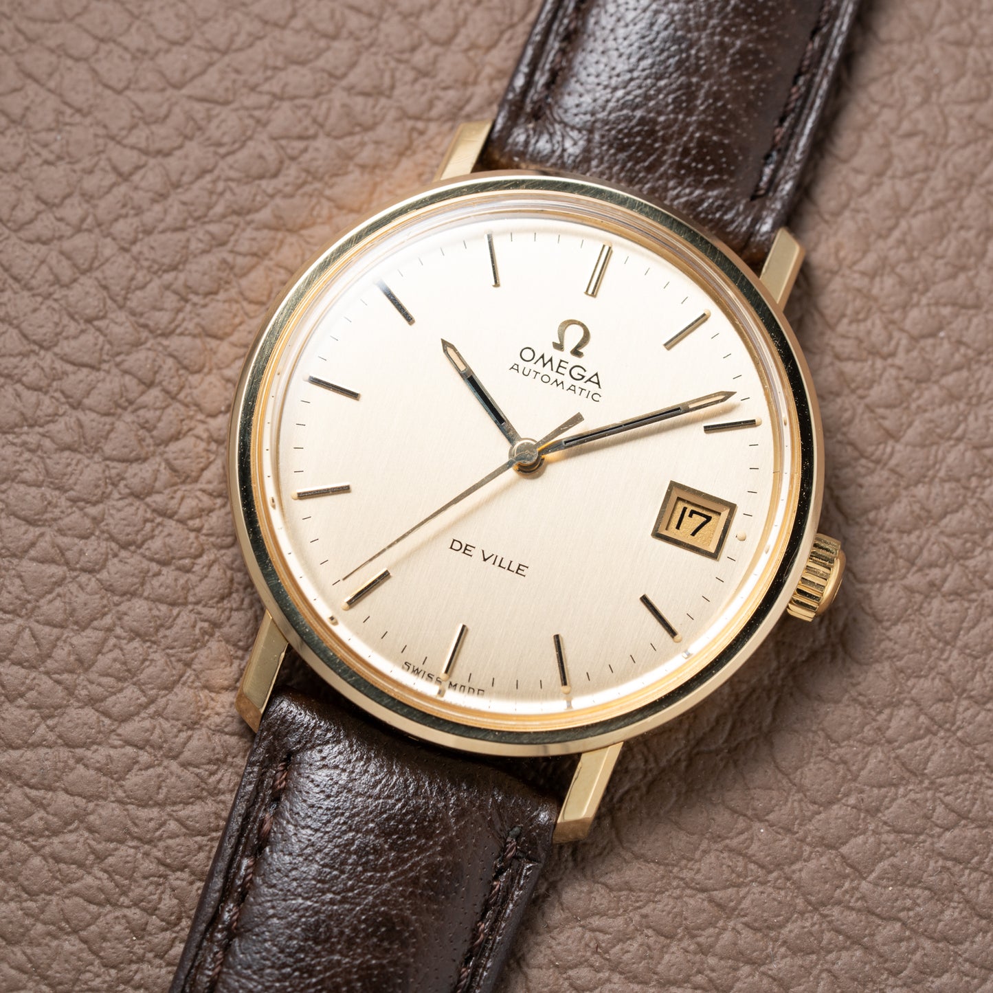 Omega De Ville Automatic Ref. 166.7270 in 18K Yellow Gold from 1969