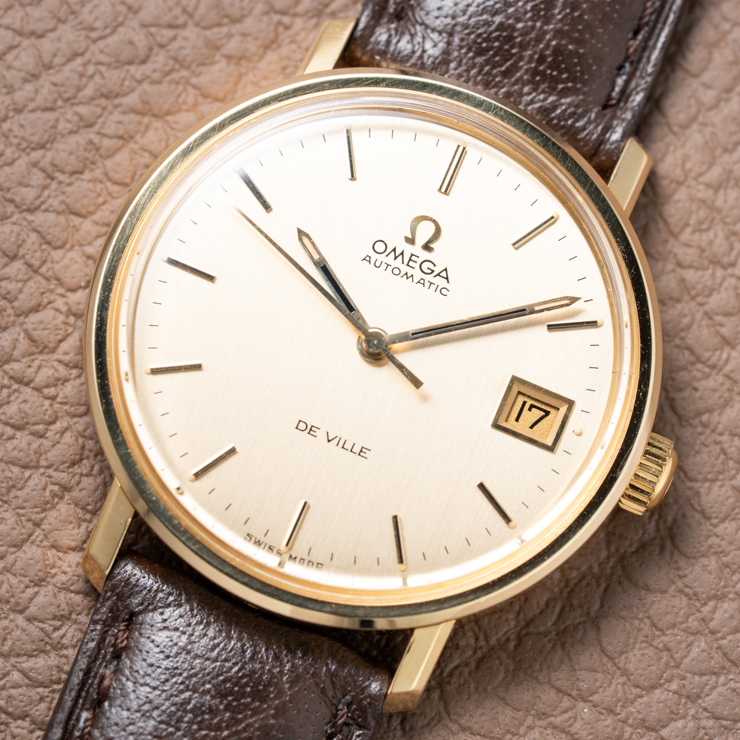 Omega De Ville Automatic Ref. 166.7270 in 18K Yellow Gold from 1969