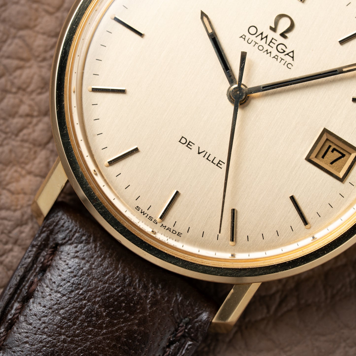 Omega De Ville Automatic Ref. 166.7270 in 18K Yellow Gold from 1969
