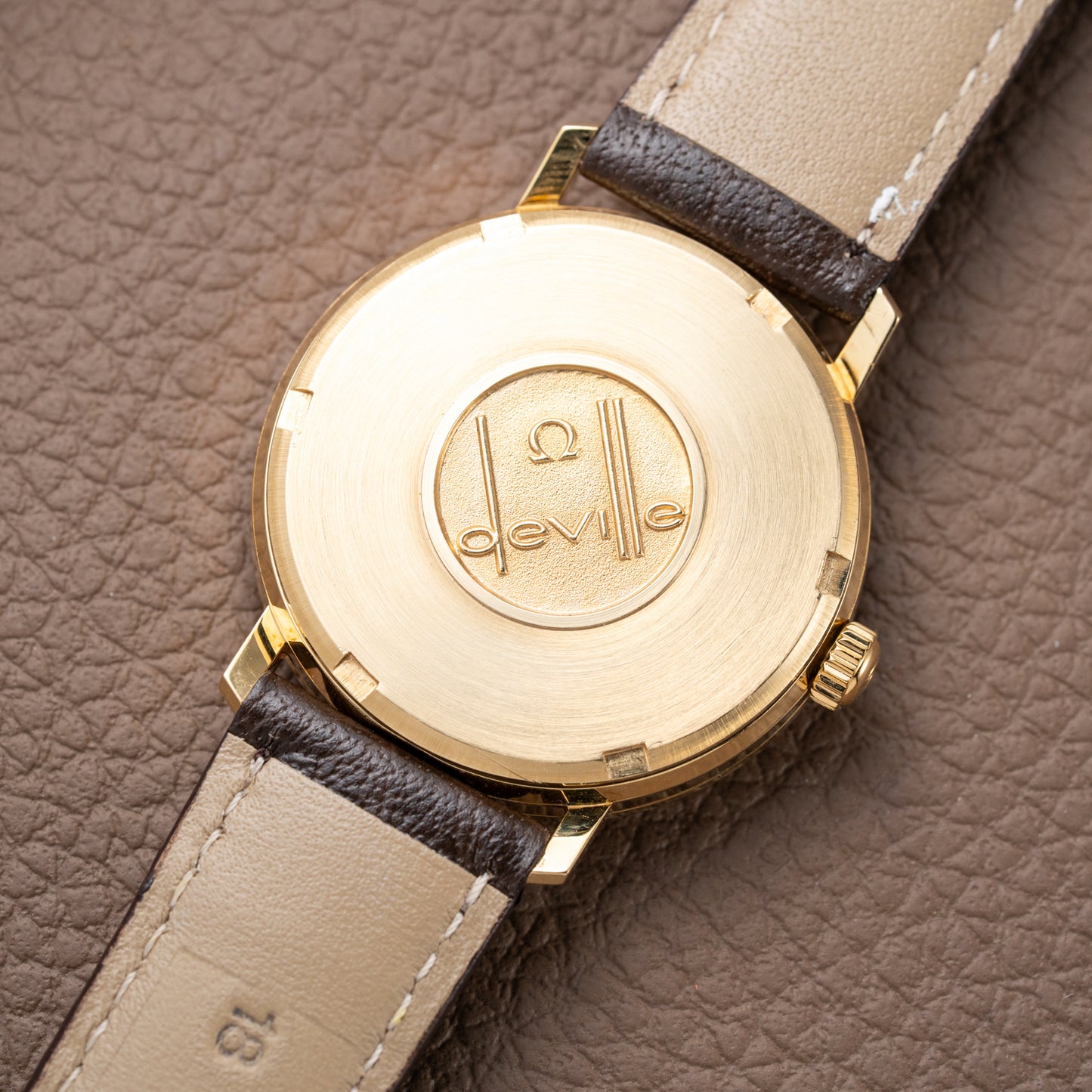 Omega De Ville Automatic Ref. 166.7270 in 18K Yellow Gold from 1969