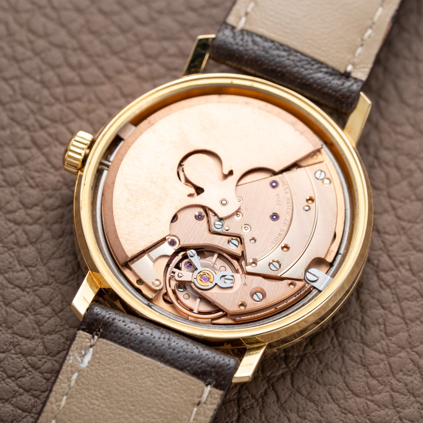 Omega De Ville Automatic Ref. 166.7270 in 18K Yellow Gold from 1969