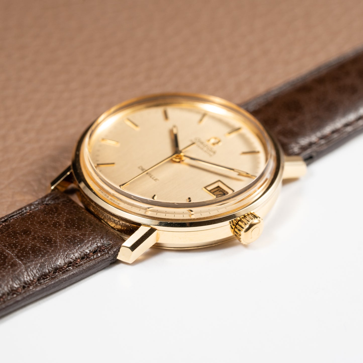 Omega De Ville Automatic Ref. 166.7270 in 18K Yellow Gold from 1969