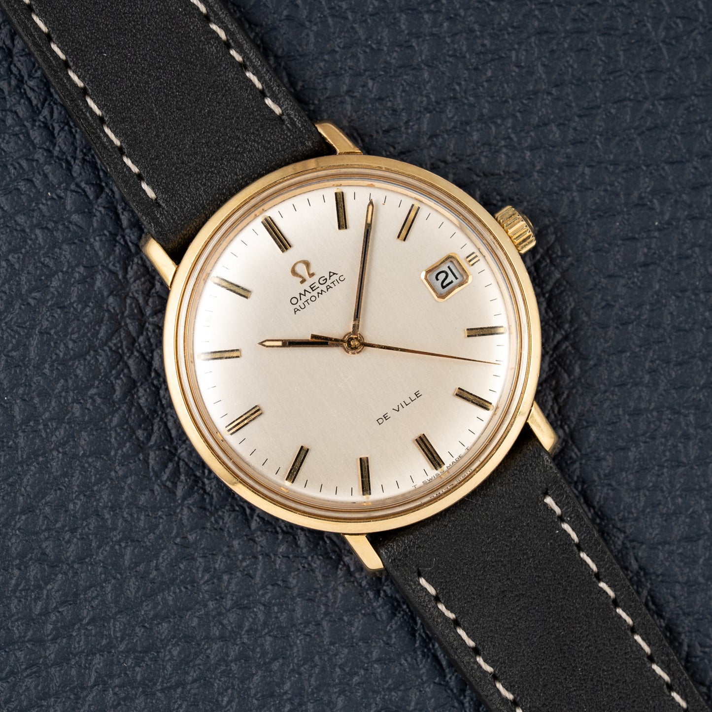 Omega De Ville Automatic 18K Yellow Gold from 1968