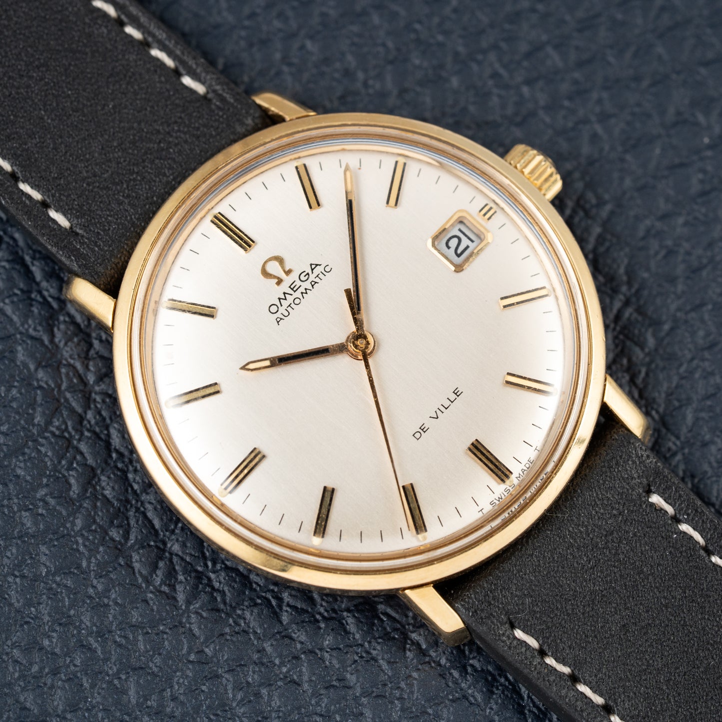 Omega De Ville Automatic 18K Yellow Gold from 1968