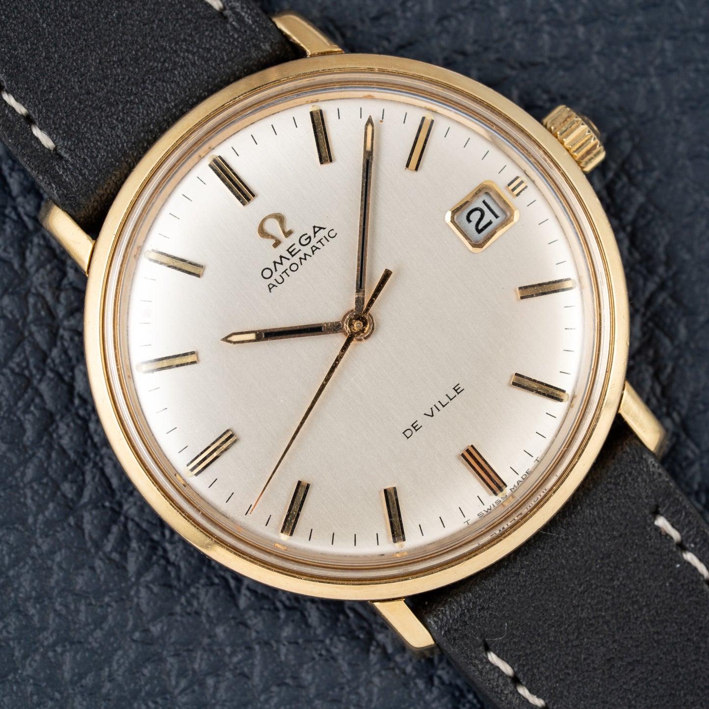 Omega De Ville Automatic 18K Yellow Gold from 1968