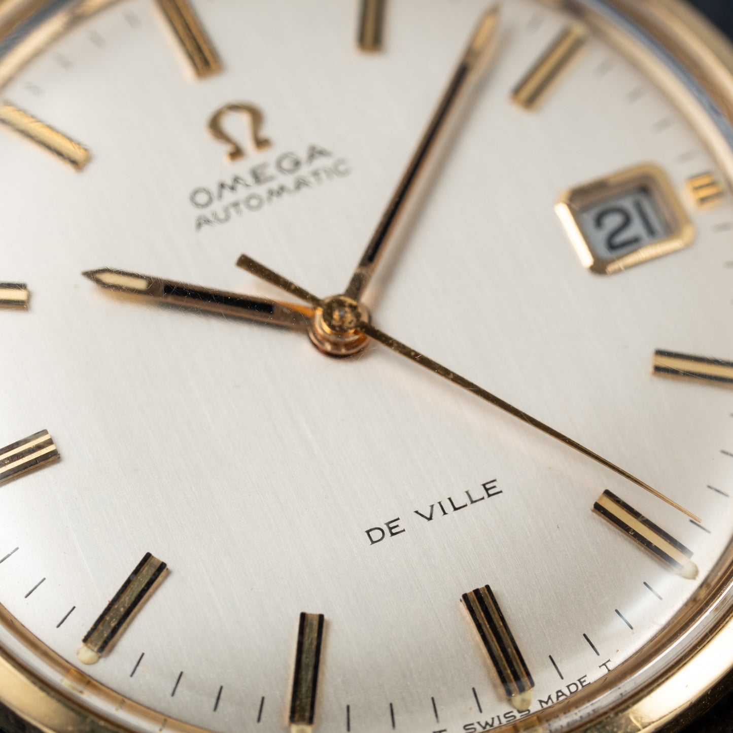 Omega De Ville Automatic 18K Yellow Gold from 1968