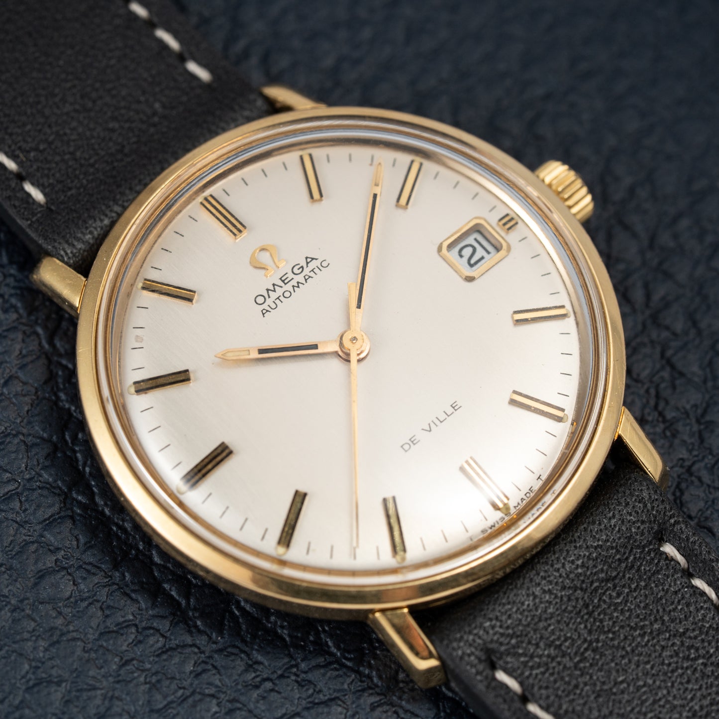 Omega De Ville Automatic 18K Yellow Gold from 1968