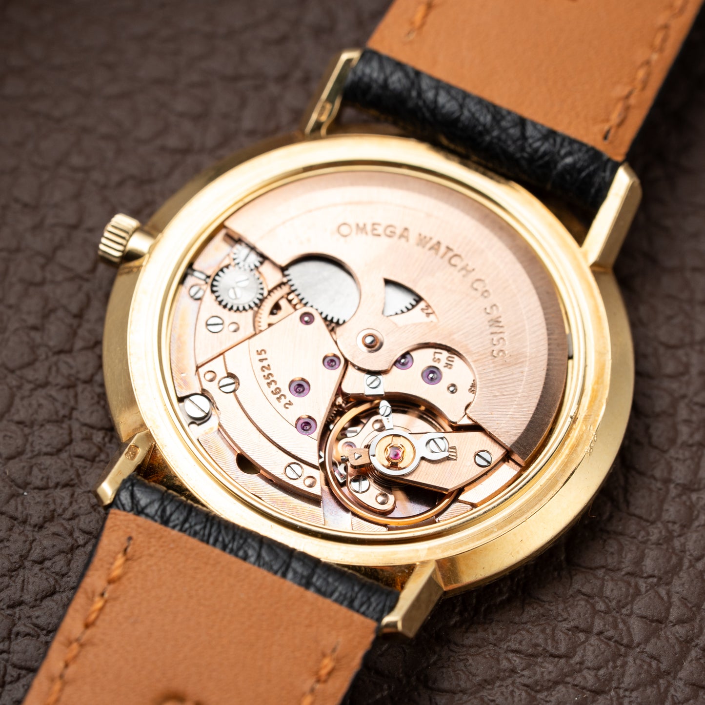 Omega De Ville Automatic 'Meister' in 18K Yellow Gold with OM Dial from 1966