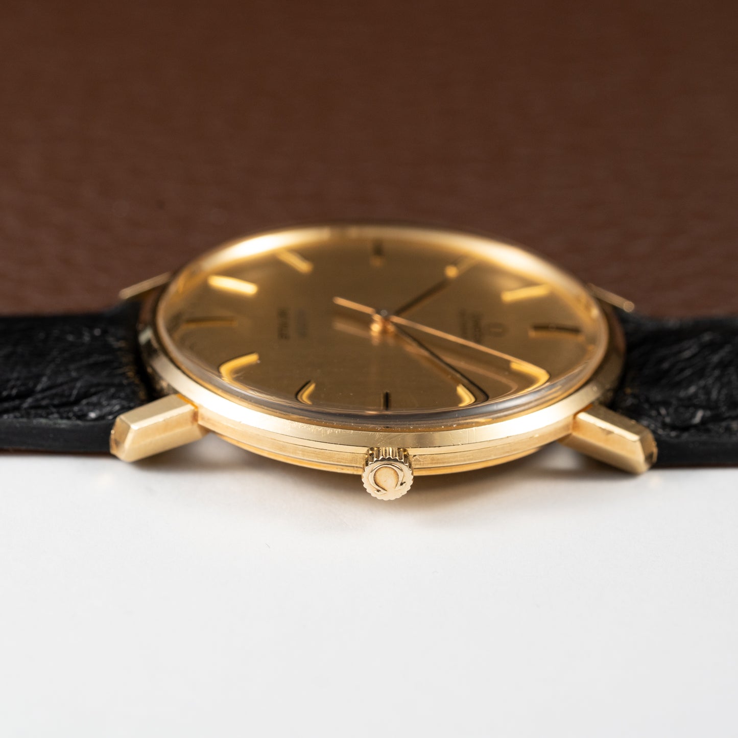 Omega De Ville Automatic 'Meister' in 18K Yellow Gold with OM Dial from 1966