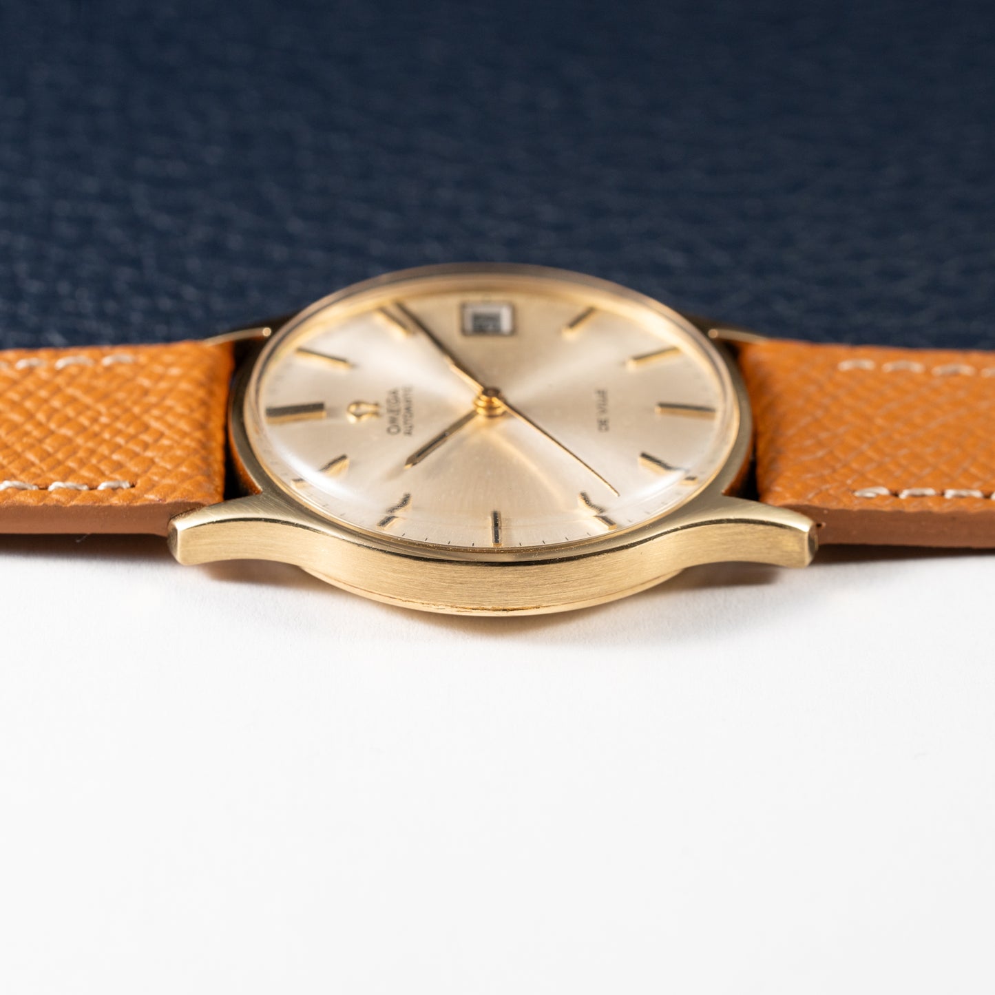 Omega De Ville Automatic Date 18K Gold Ref 162.046 from 1970
