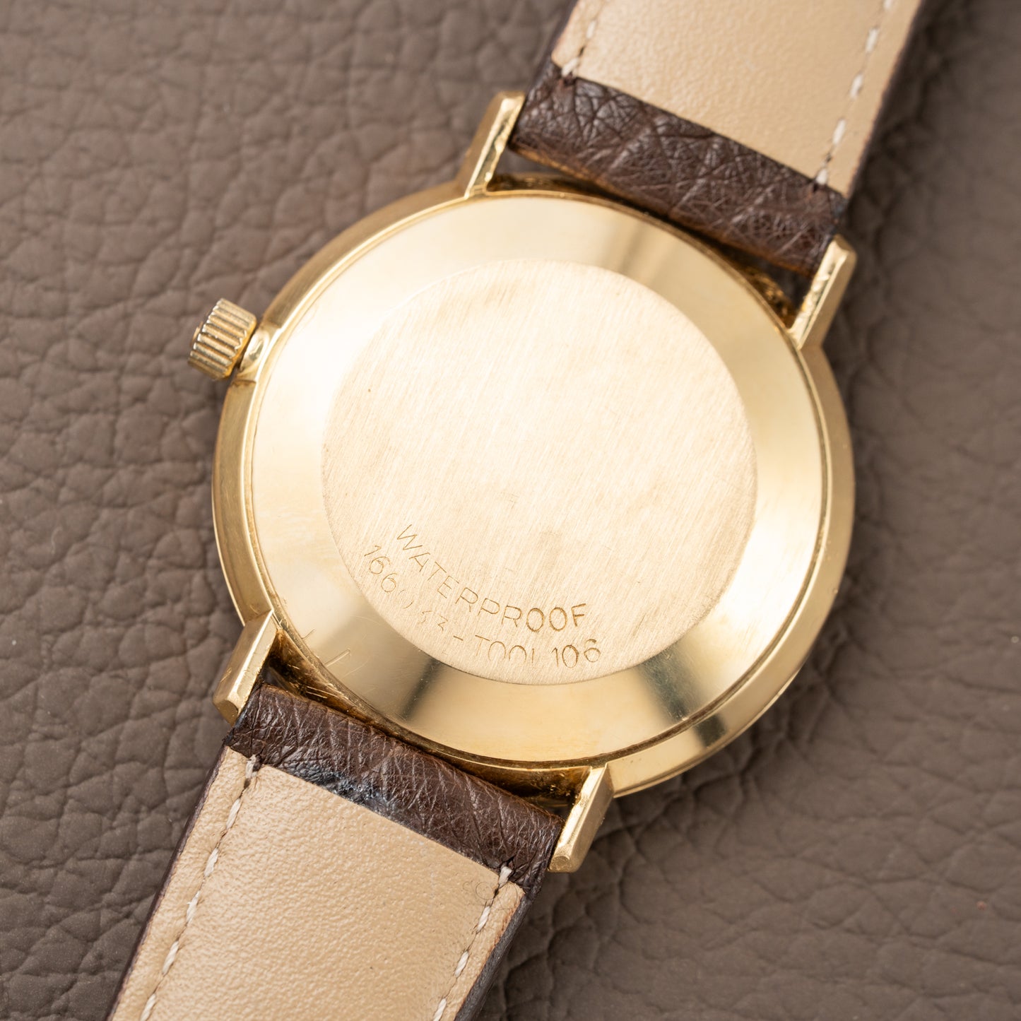 Omega De Ville De Luxe OM Onyx Dial Ref. 166.033 from 1967