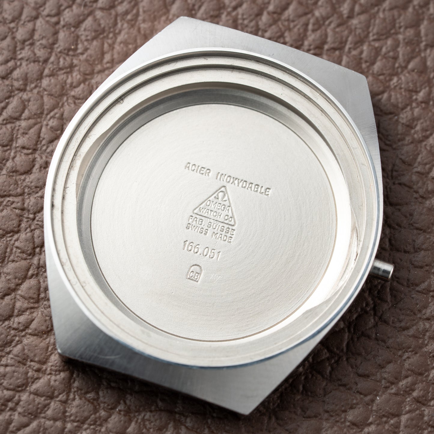 Omega De Ville Automatic Steel Calibre 1002 from 1971 Ref 166.051