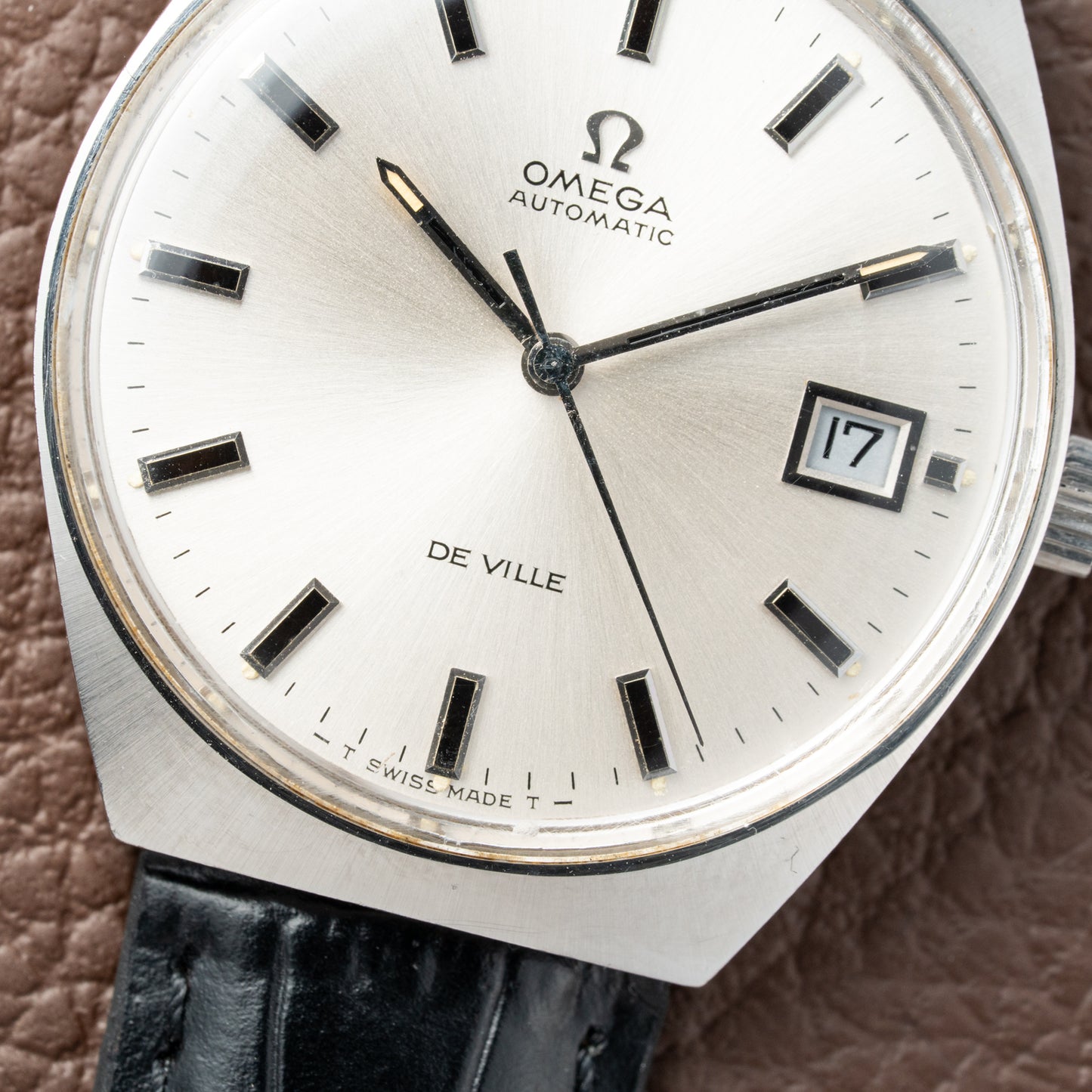 Omega De Ville Automatic Steel Calibre 1002 from 1971 Ref 166.051