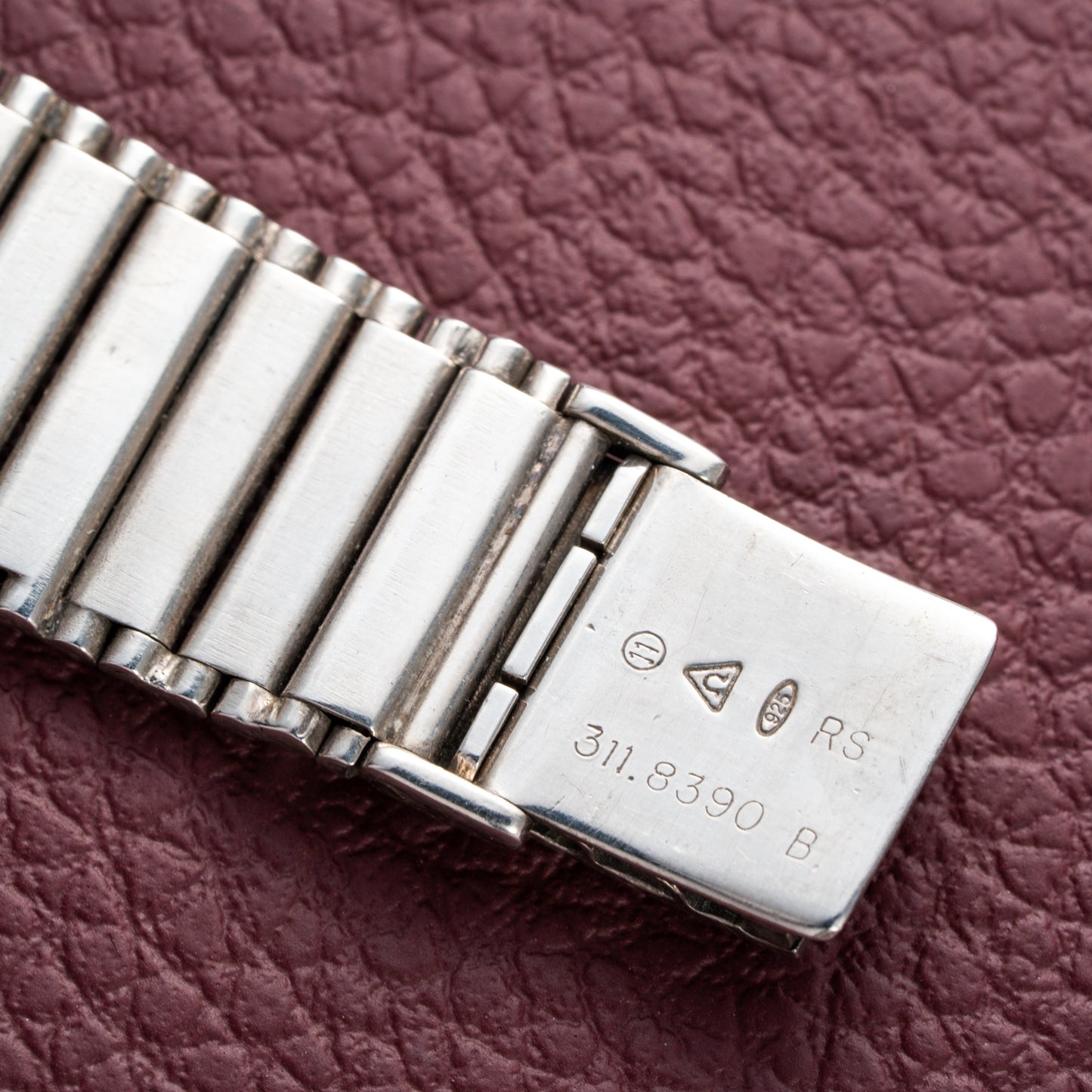 Omega De Ville Jeux d’Argent 925 Sterling Silver Moiré Two Tone Dial Ref. 8390 from 1973