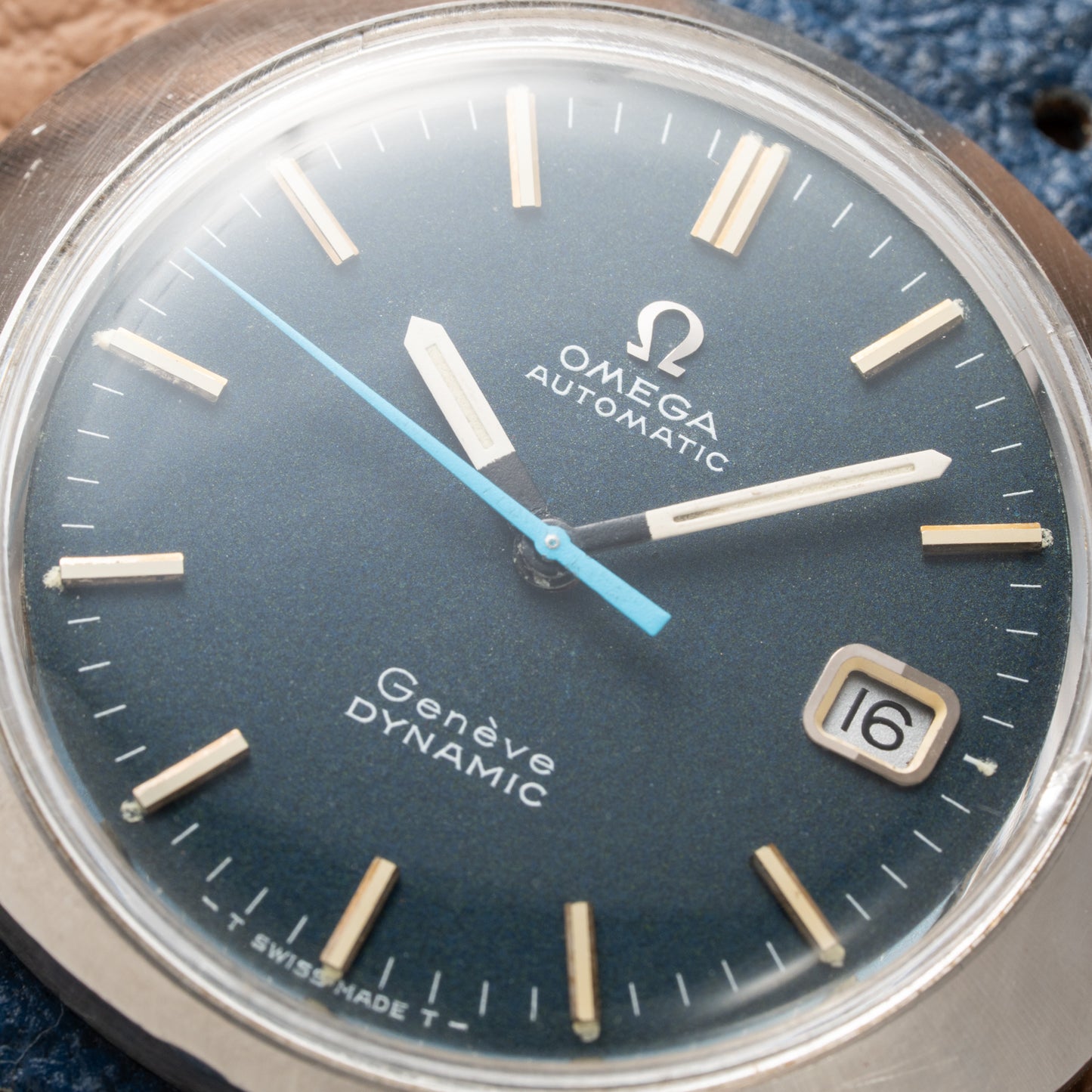 Omega Dynamic Genève Automatic Blue Dial Ref. 166.039 from 1968