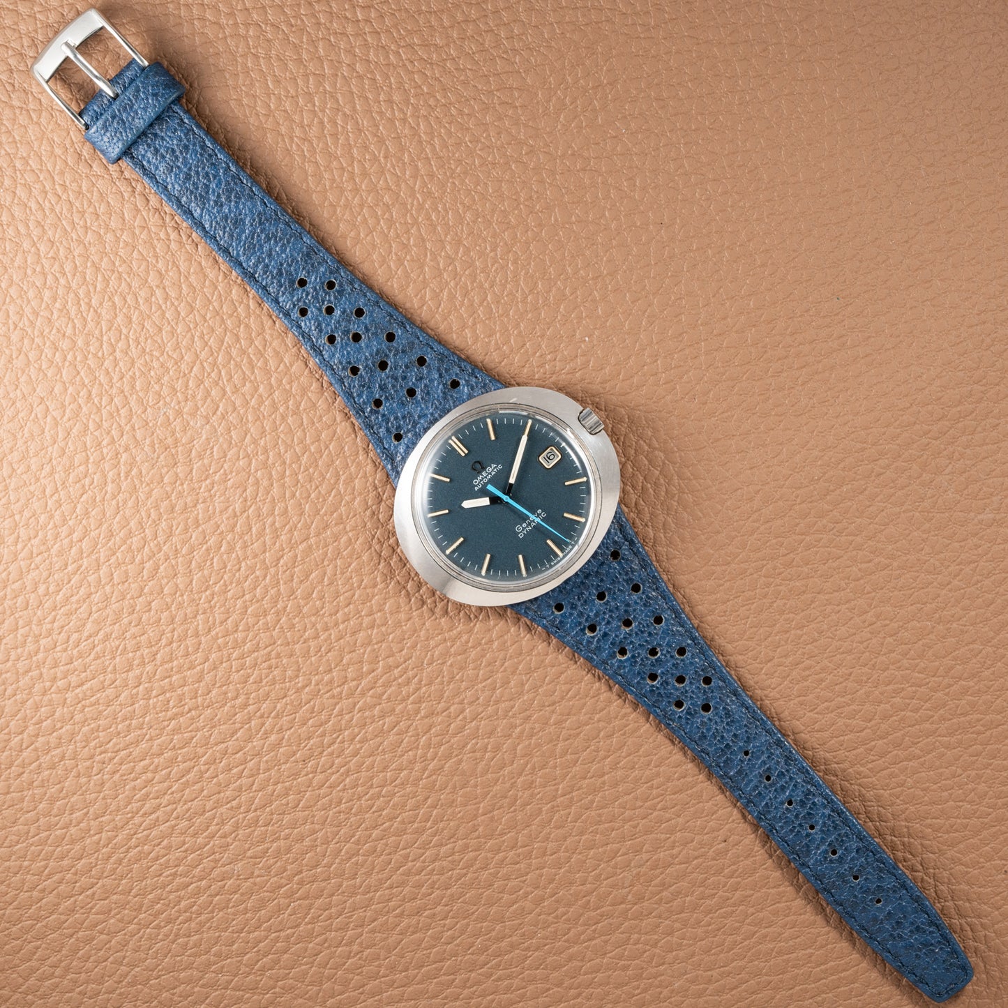 Omega Dynamic Genève Automatic Blue Dial Ref. 166.039 from 1968