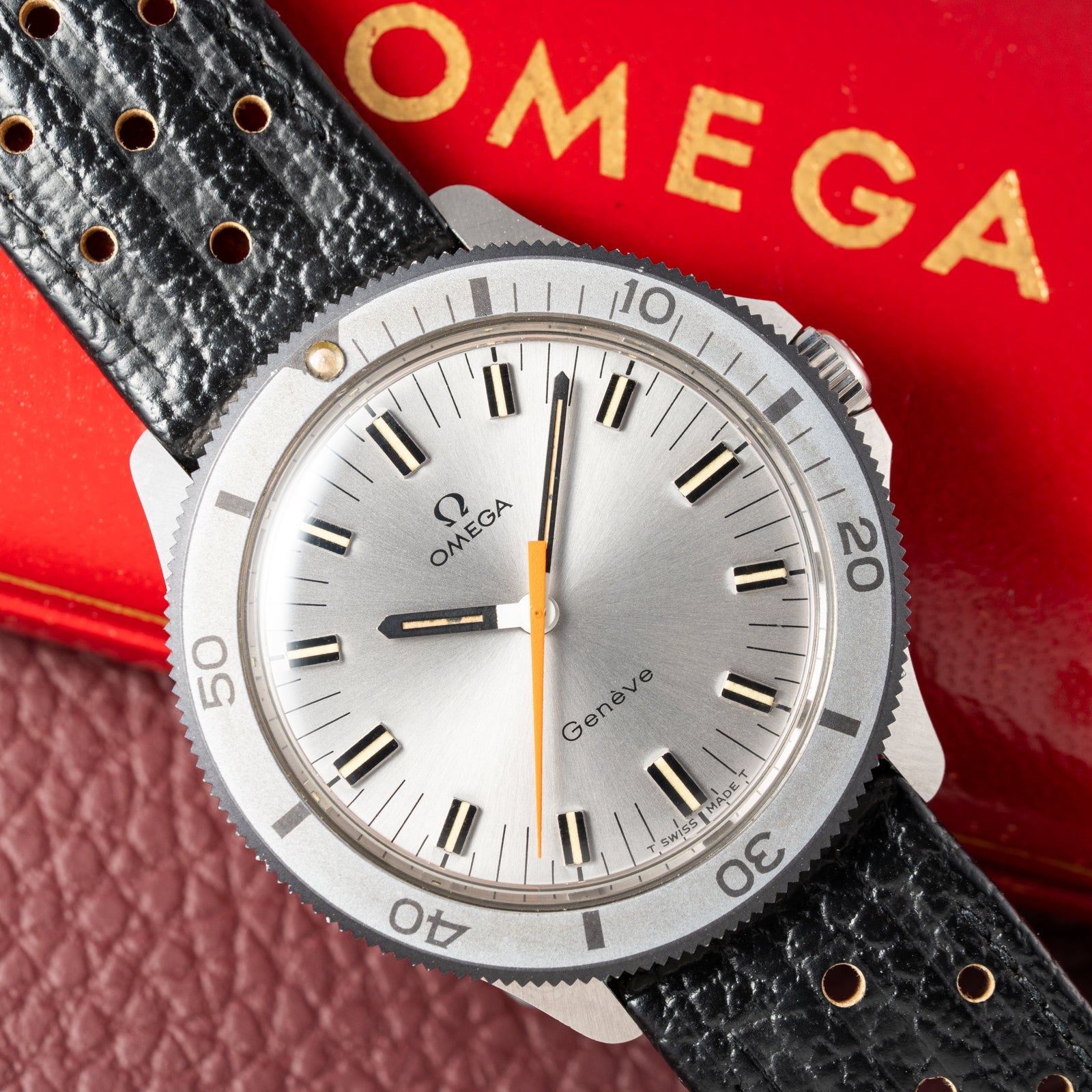 Omega Geneve Admiralty Diver NOS New Old Stock from 1969 Ref