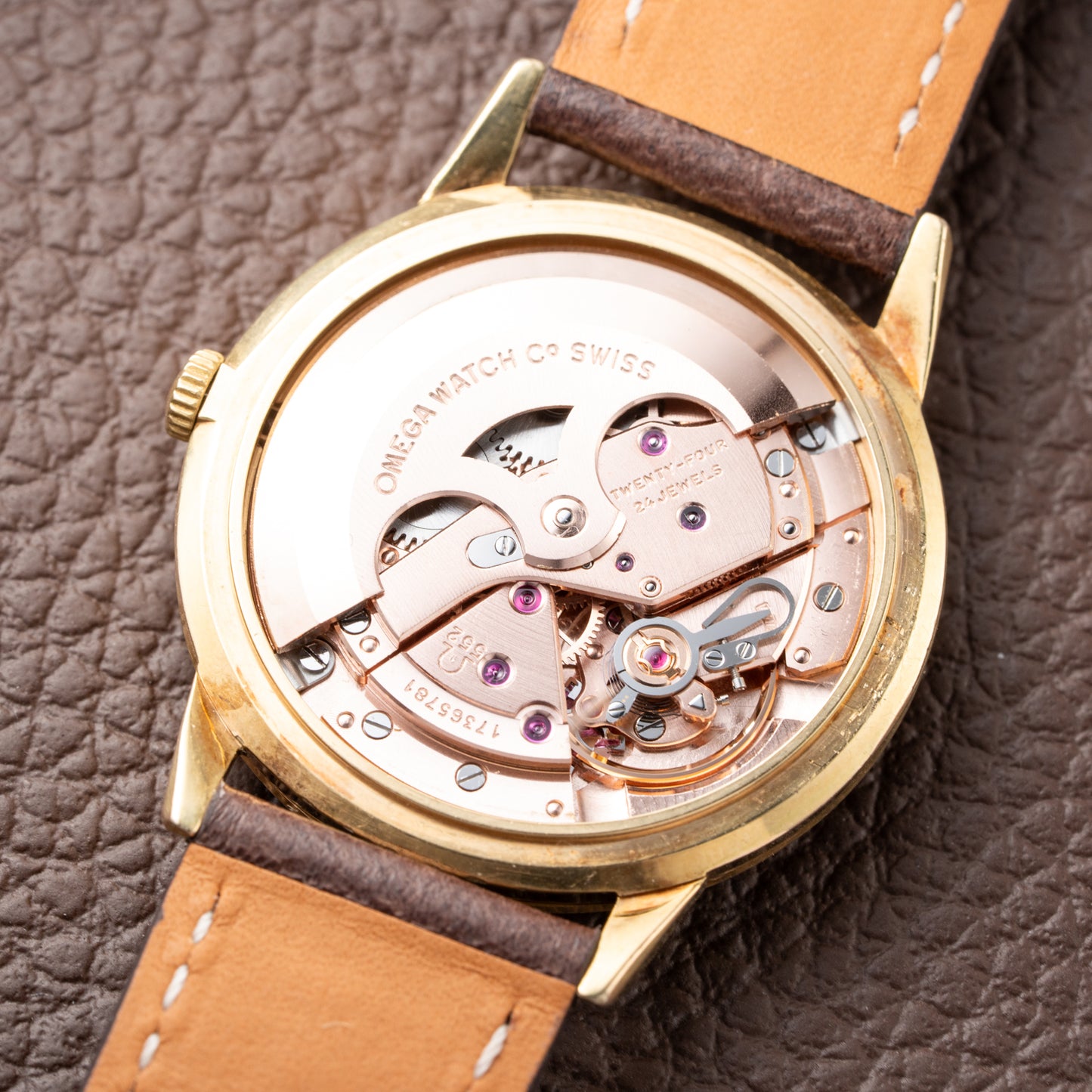 Omega Genève Crosshair Two Tone Dial Cal. 552 Ref. 14703 from 1959