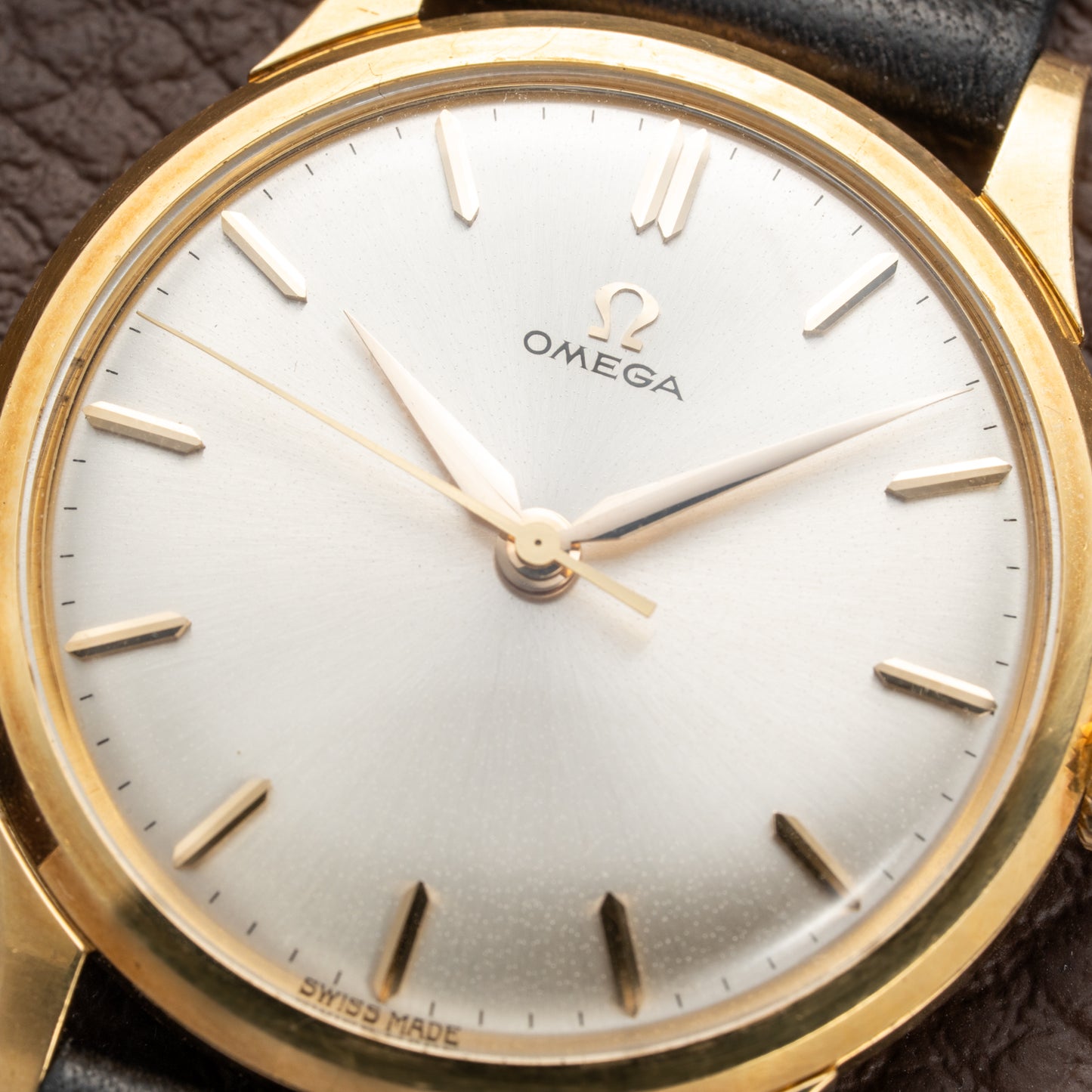 Omega Oversize Dress Watch 18k Yellow Gold Ref 14708 Cal 285 from 1961