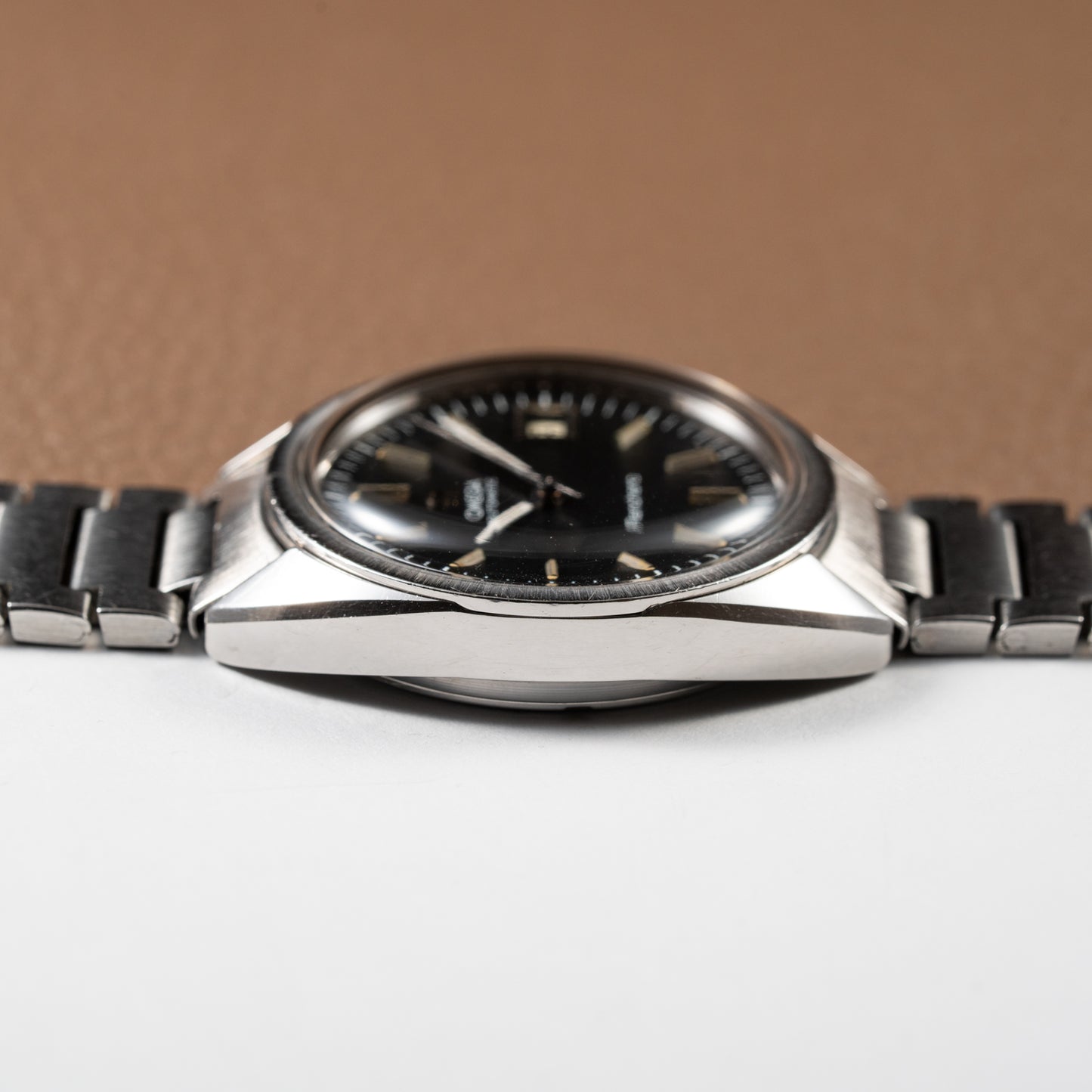 Omega Ranchero Automatic Black Dial Ref. 166.0218 – A Rare Belgian-Market Treasure from 1975