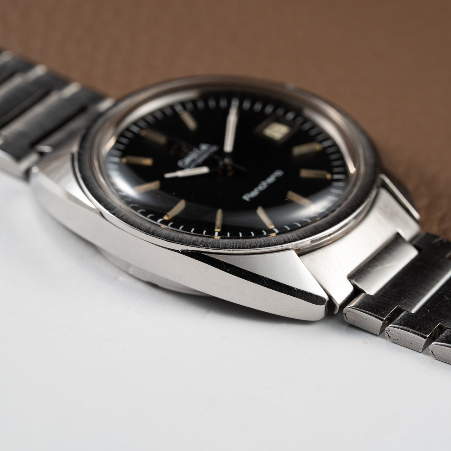 Omega Ranchero Automatic Black Dial Ref. 166.0218 – A Rare Belgian-Market Treasure from 1975