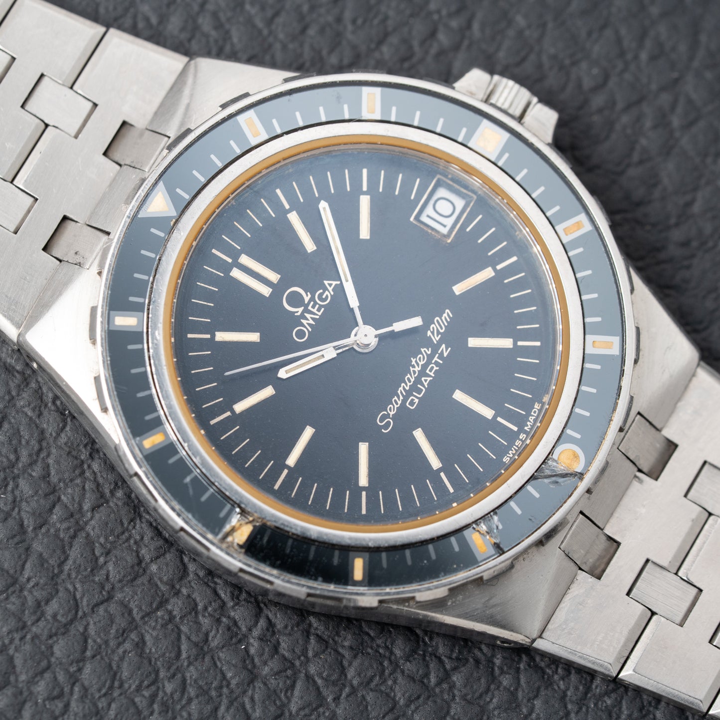 Omega 120M Jaques Mayol Plongeur de Luxe Ref 396.0900 from 1980