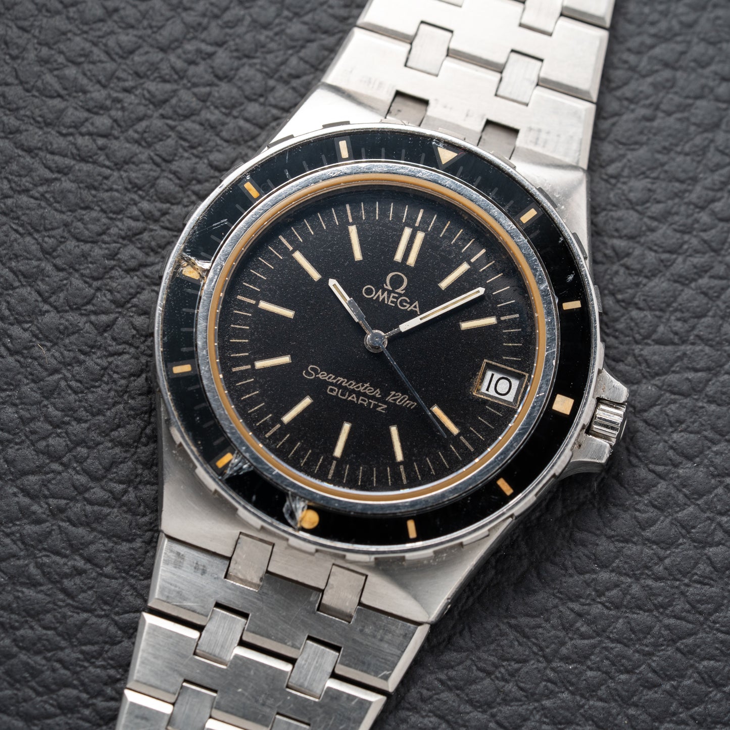 Omega 120M Jaques Mayol Plongeur de Luxe Ref 396.0900 from 1980
