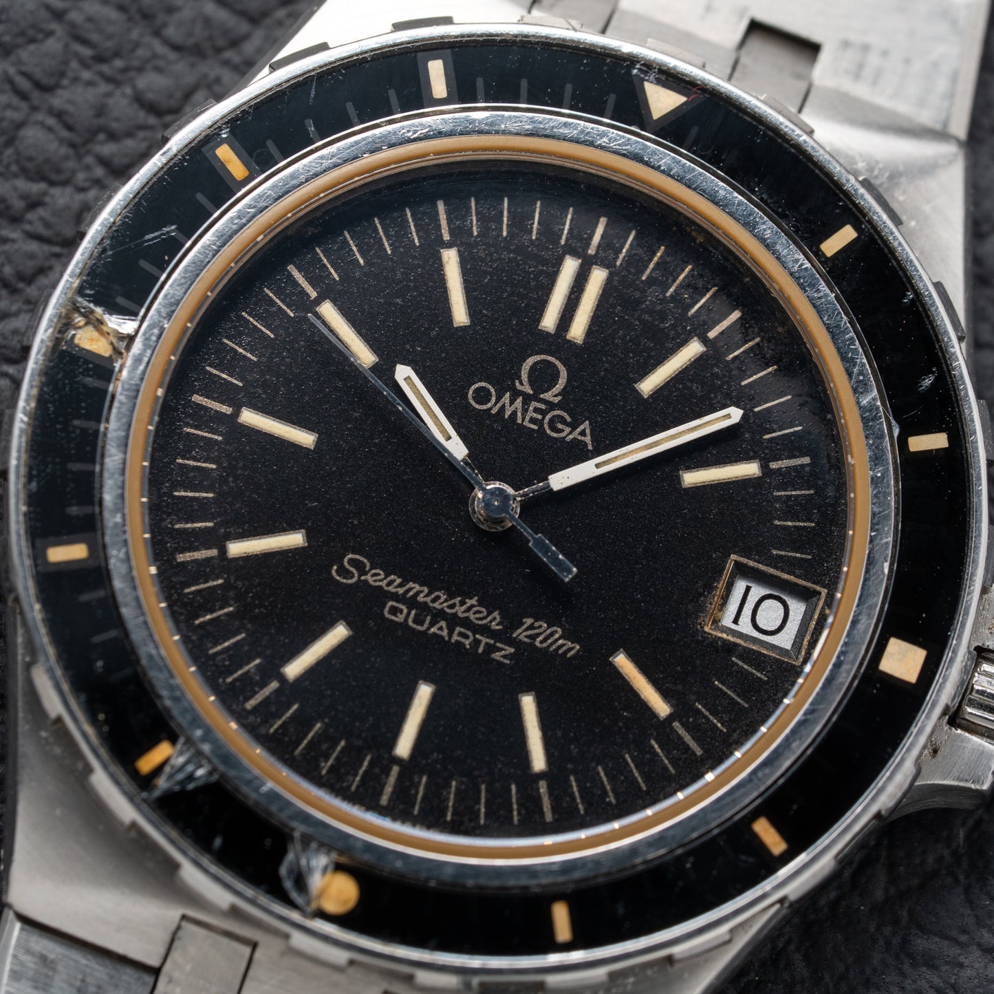 Omega 120M Jaques Mayol Plongeur de Luxe Ref 396.0900 from 1980