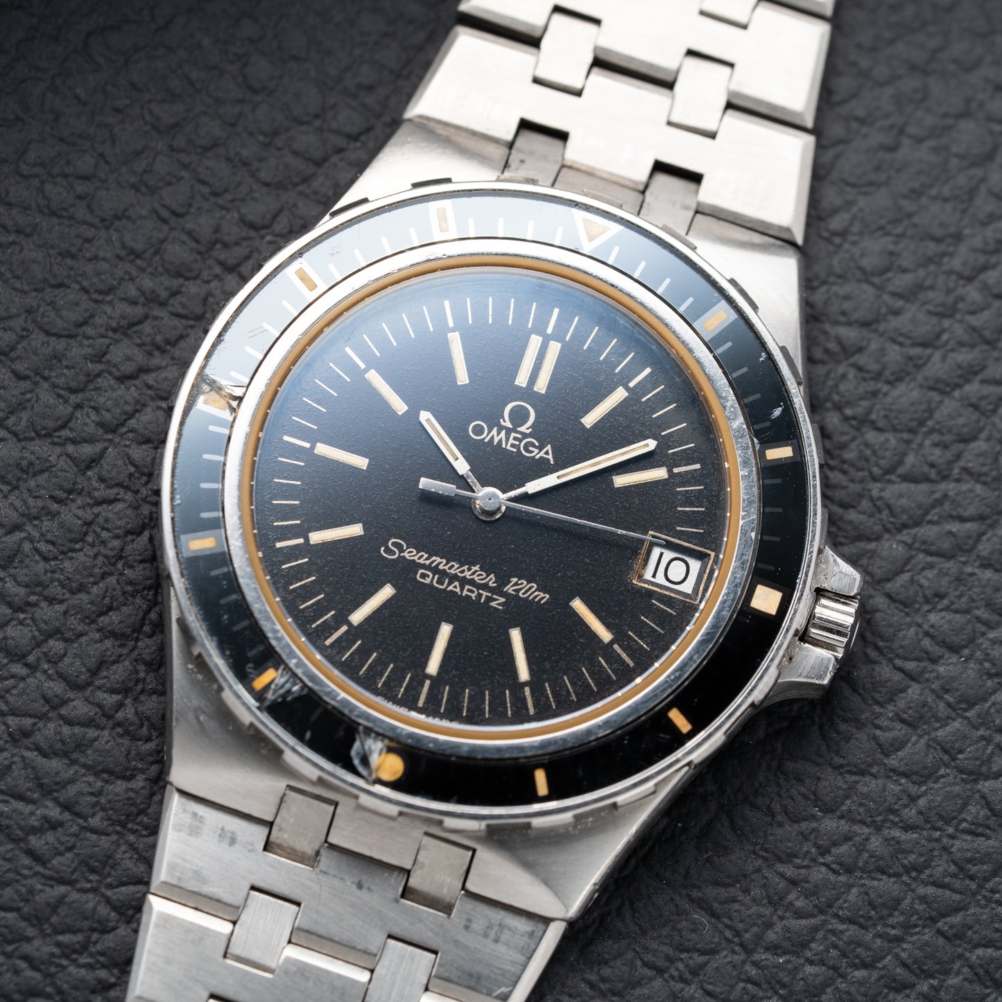 Omega 120M Jaques Mayol Plongeur de Luxe Ref 396.0900 from 1980
