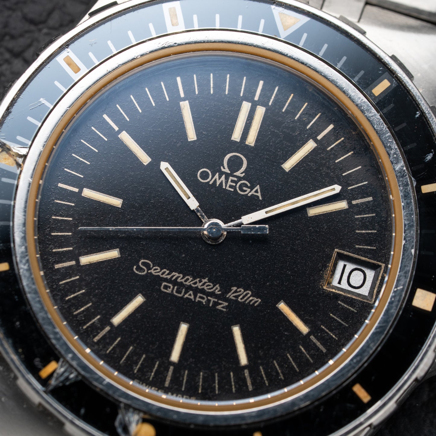 Omega 120M Jaques Mayol Plongeur de Luxe Ref 396.0900 from 1980