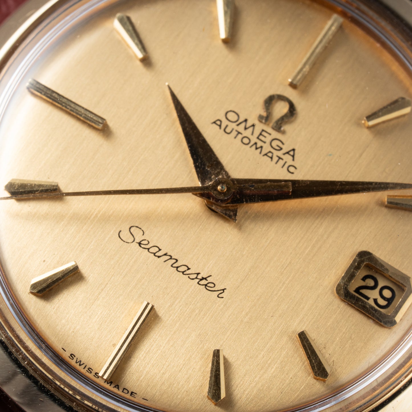 Omega Seamaster De Luxe Automatic 14K 1960 OM Dial