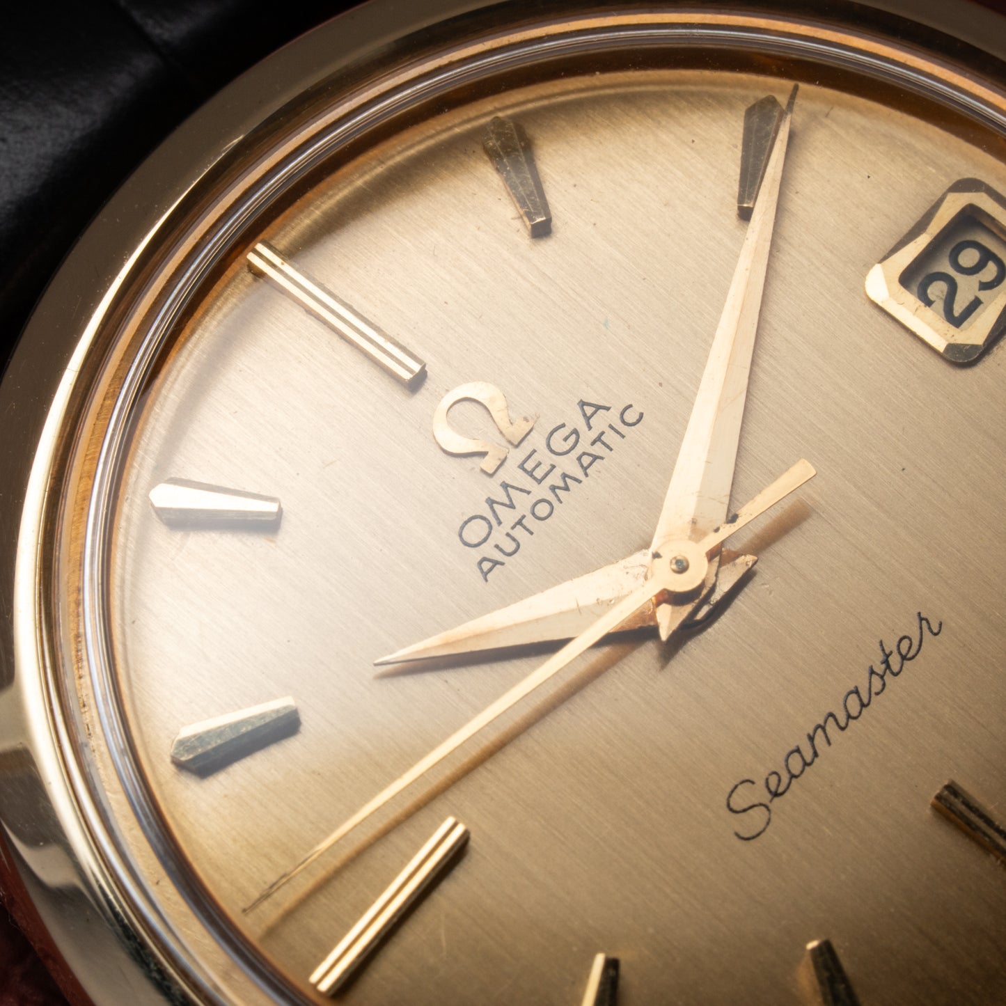 Omega Seamaster De Luxe Automatic 14K 1960 OM Dial