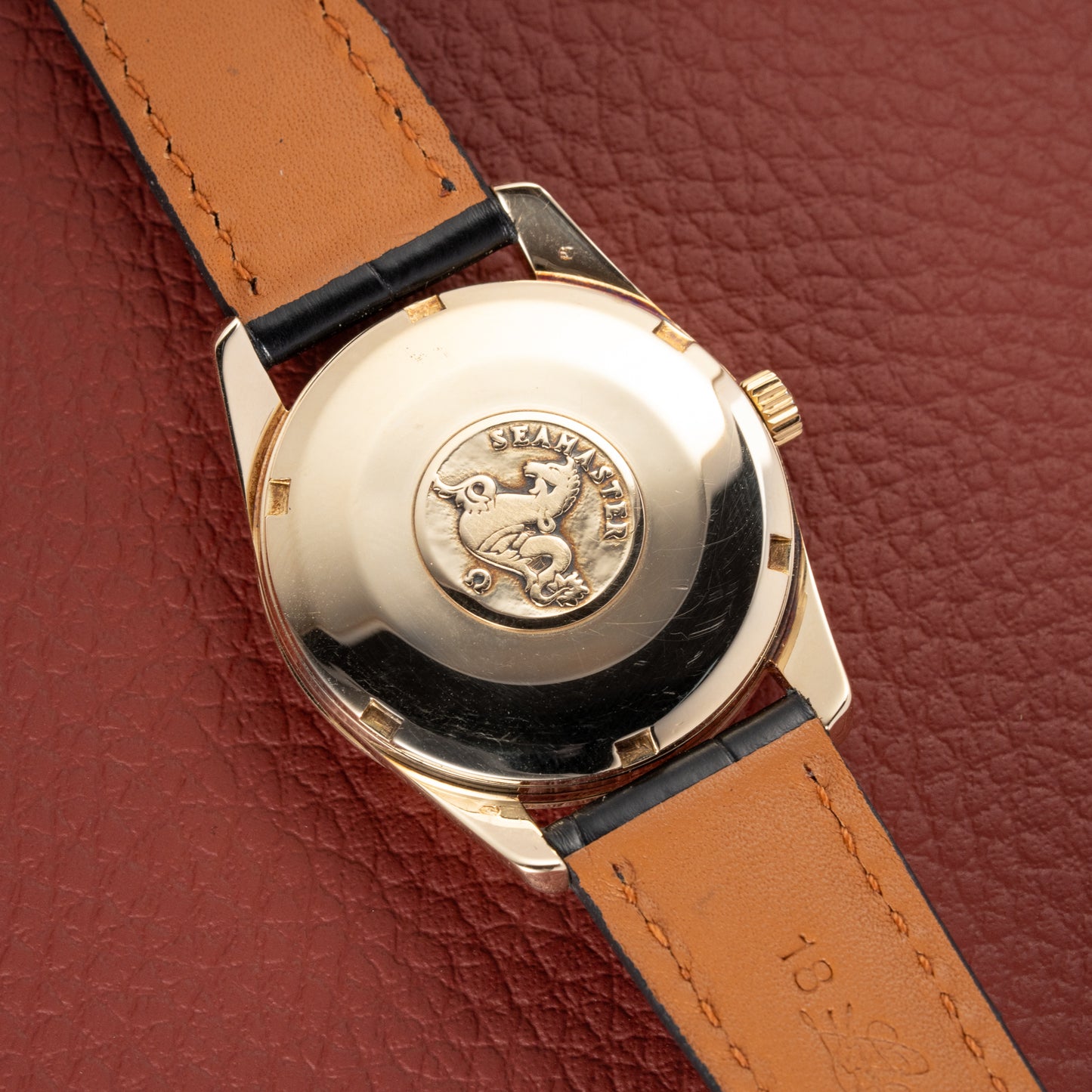 Omega Seamaster De Luxe Automatic 14K 1960 OM Dial