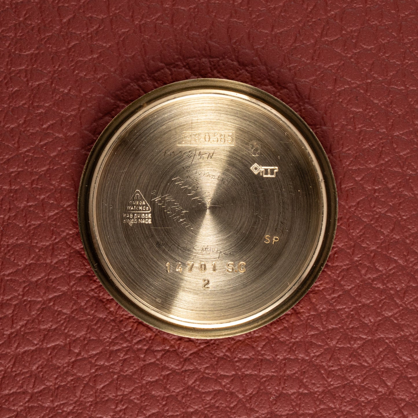 Omega Seamaster De Luxe Automatic 14K 1960 OM Dial
