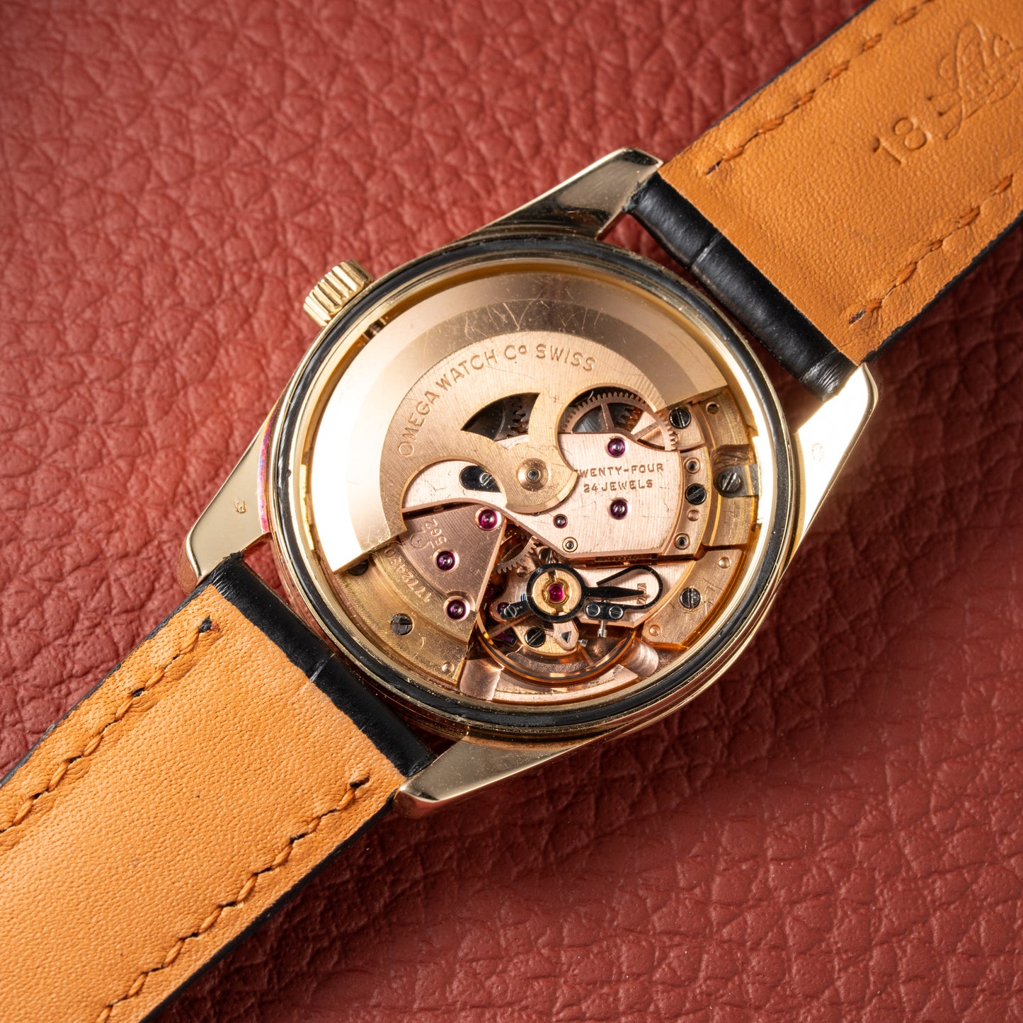 Omega Seamaster De Luxe Automatic 14K 1960 OM Dial