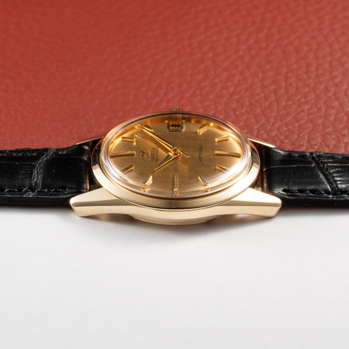 Omega Seamaster De Luxe Automatic 14K 1960 OM Dial