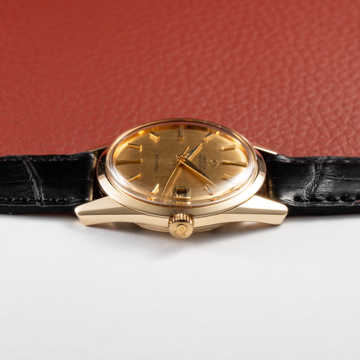 Omega Seamaster De Luxe Automatic 14K 1960 OM Dial