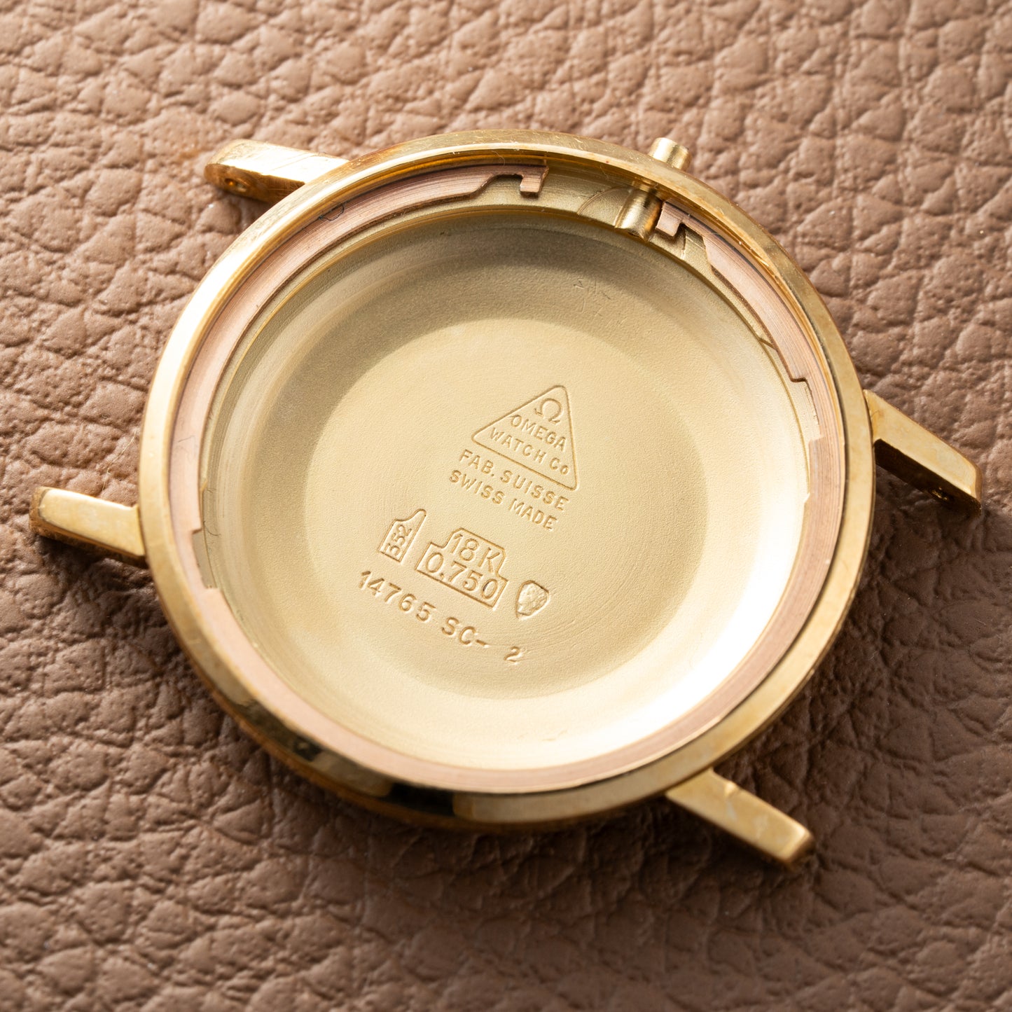 Omega Seamaster Automatic Crosshair Dial 18k Yellow Gold Ref. 14765 from 1959