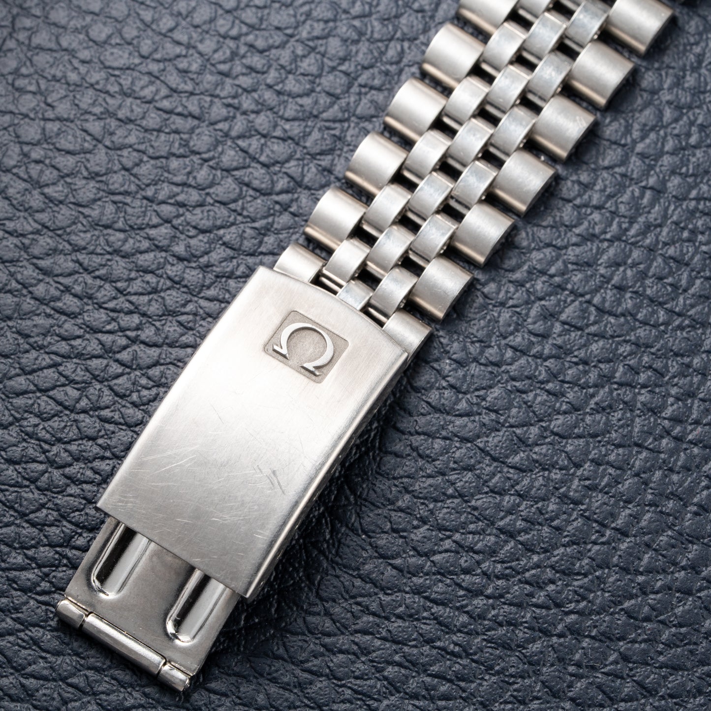 Omega Seamaster Automatic Day-Date Stripped Dial Jubilee Bracelet Ref. 166.0264 from 1980