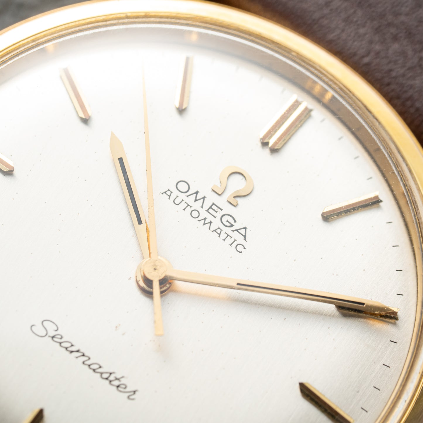 Omega Seamaster Automatic Gold Plated from 1966 Ref. 165.002