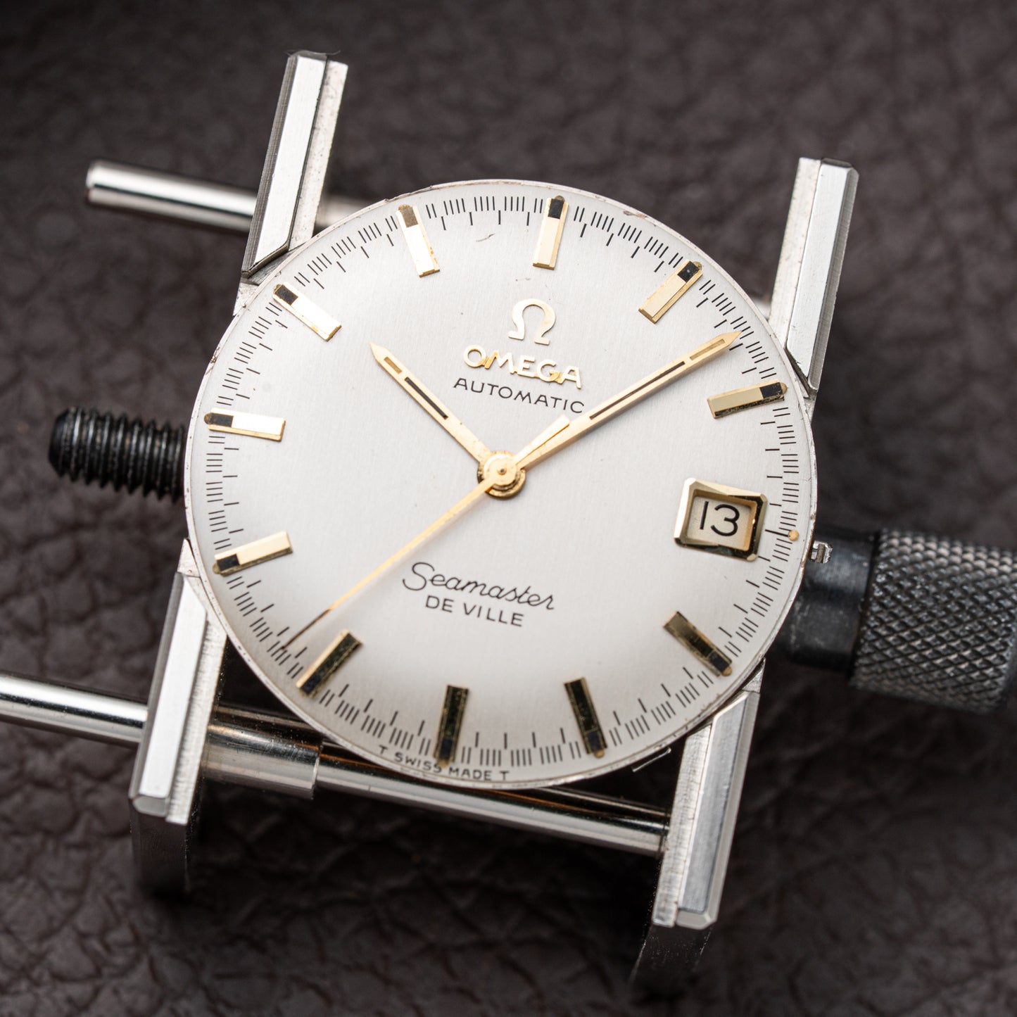 Omega Seamaster De Ville Automatic 18k with Racing Dial from 1963 Ross American Case