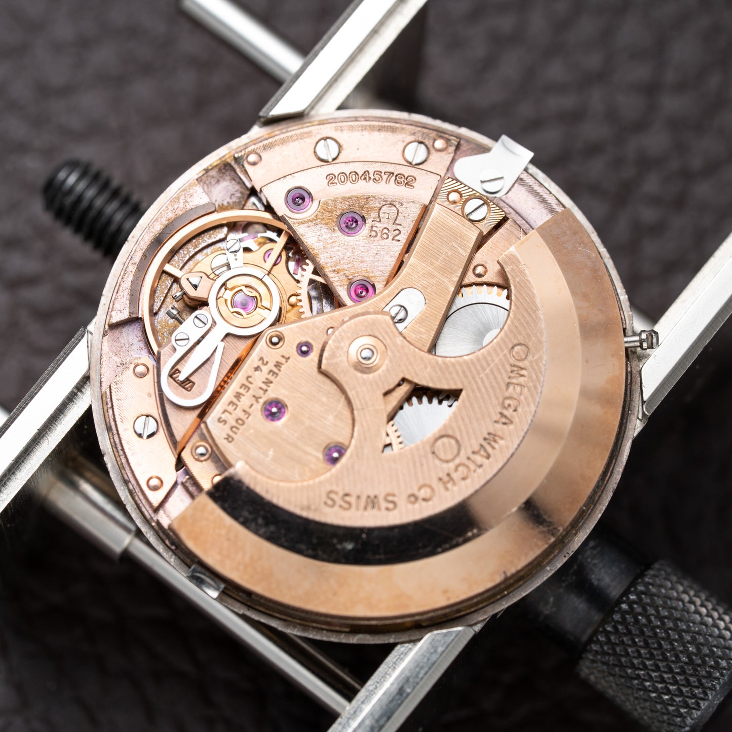 Omega Seamaster De Ville Automatic 18k with Racing Dial from 1963 Ross American Case