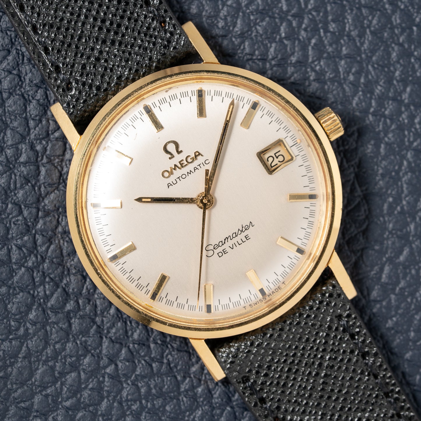 Omega Seamaster De Ville Automatic 18k with Racing Dial from 1963 Ross American Case