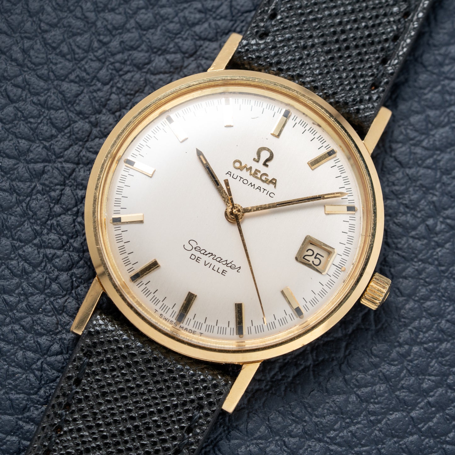 Omega Seamaster De Ville Automatic 18k with Racing Dial from 1963 Ross American Case